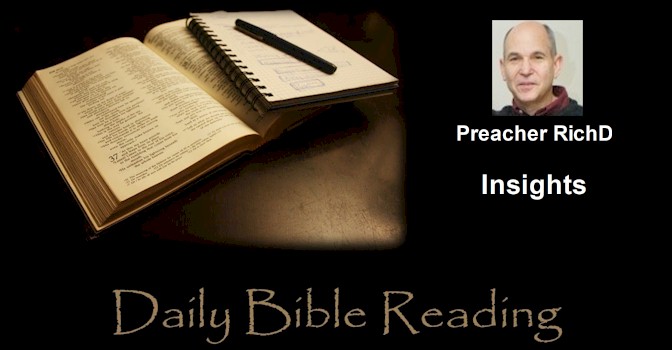 Daily Bible Reading In His Steps Preacher Richd